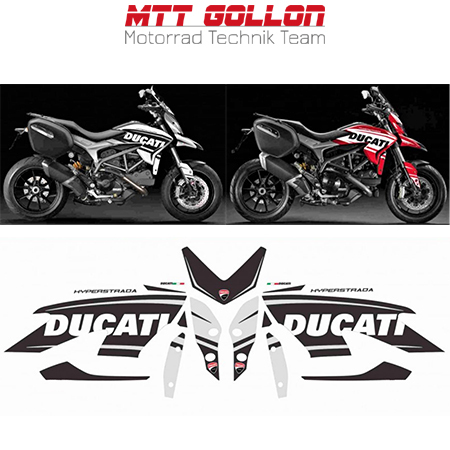 Aufkleber Kit Tribute Ducati Hyperstrada 821 939