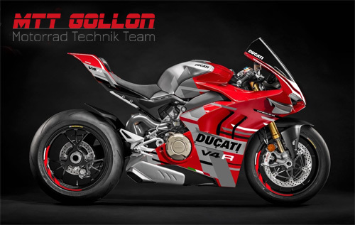 Aufkleber Kit GP Ducati Panigale V4R 2019